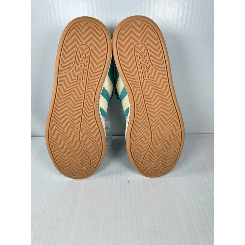 Size 8.5 adidas Grand Court Alpha 00s Lace Up Womens Blue Green Shoes JQ3004